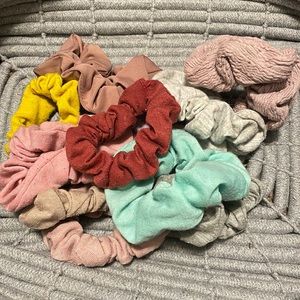 pack of 12 scrunchies